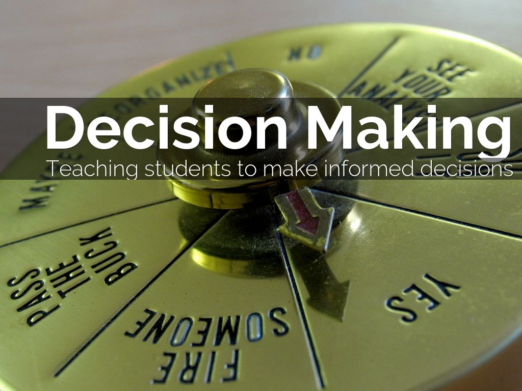 Decision Making