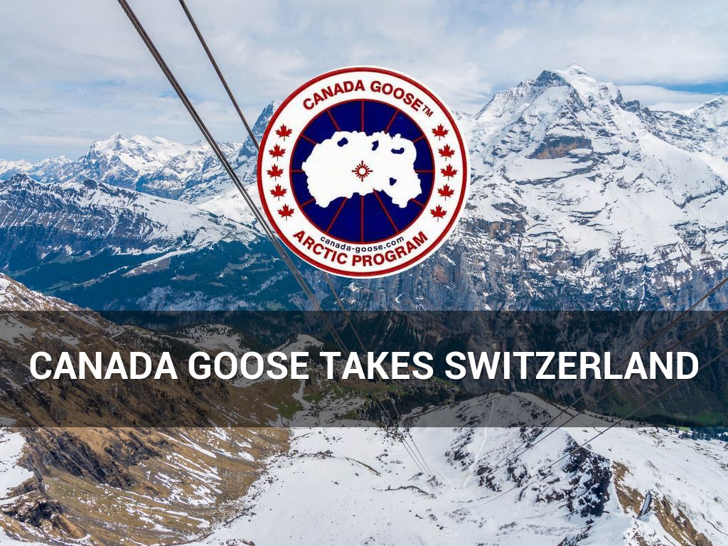Canada Goose Takes Switzerland