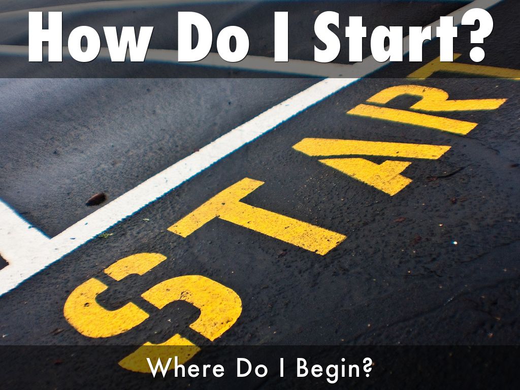 How Do I Start? by Marialice B.F.X. Curran