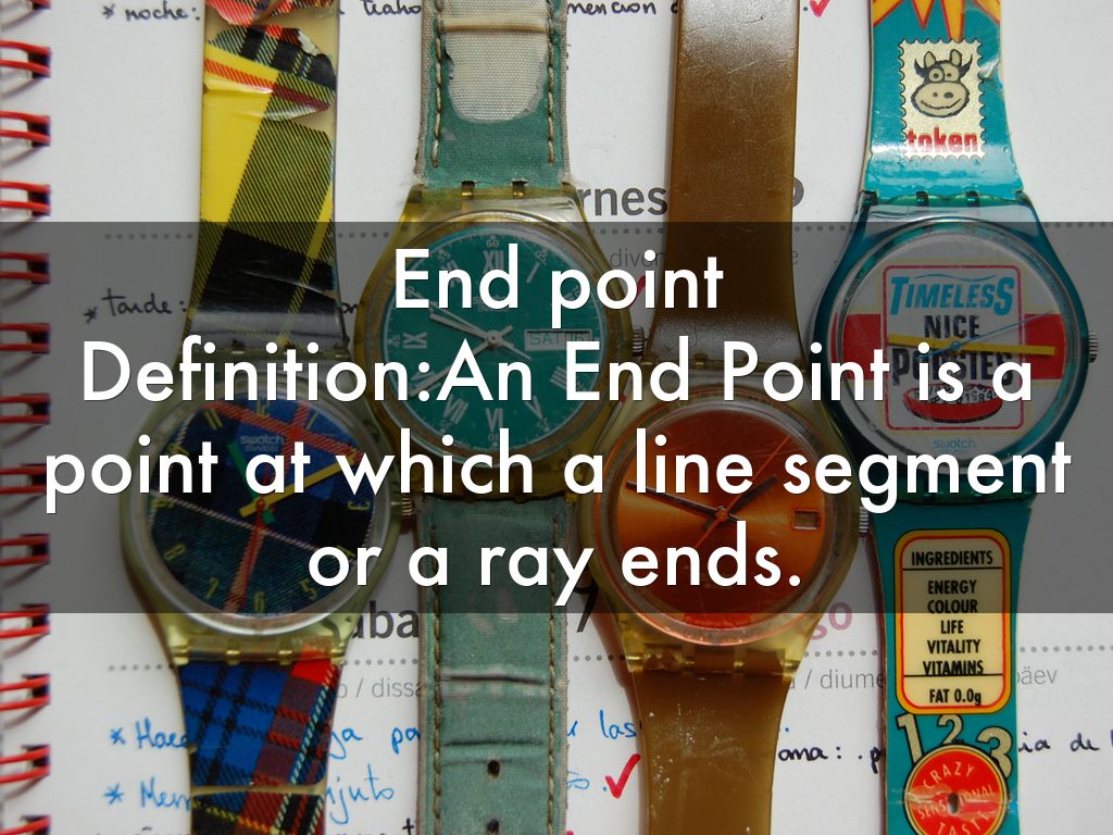 Definition And Examples End Point Define End Point