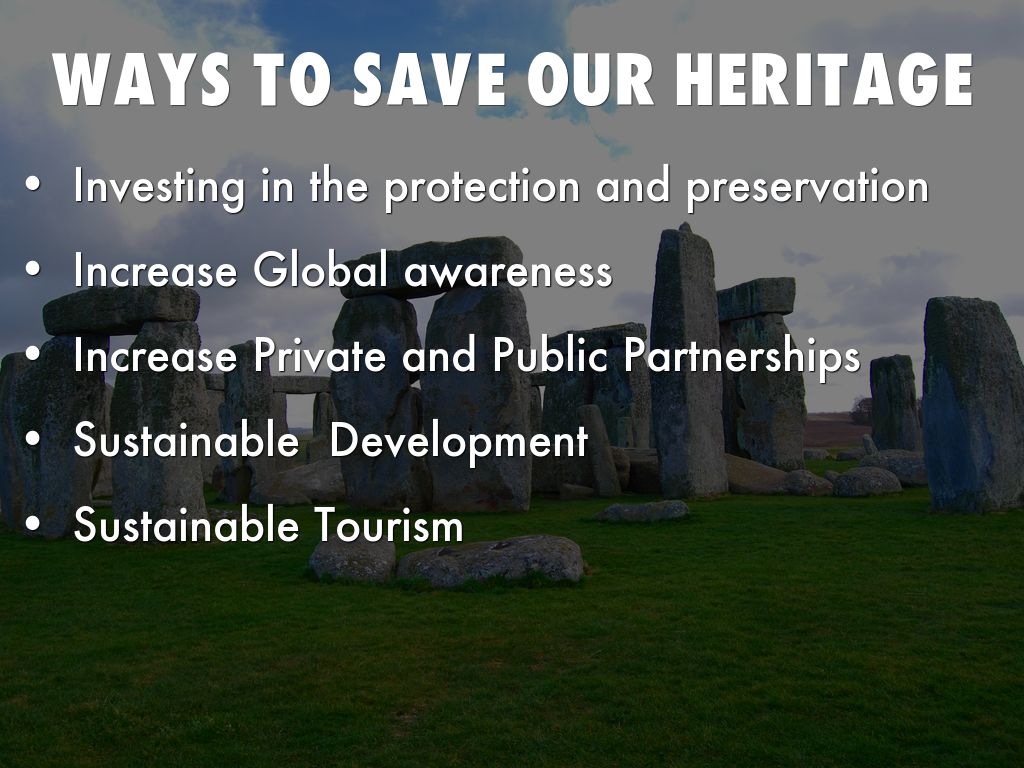 Why Is Heritage Important at Melanie Swift blog