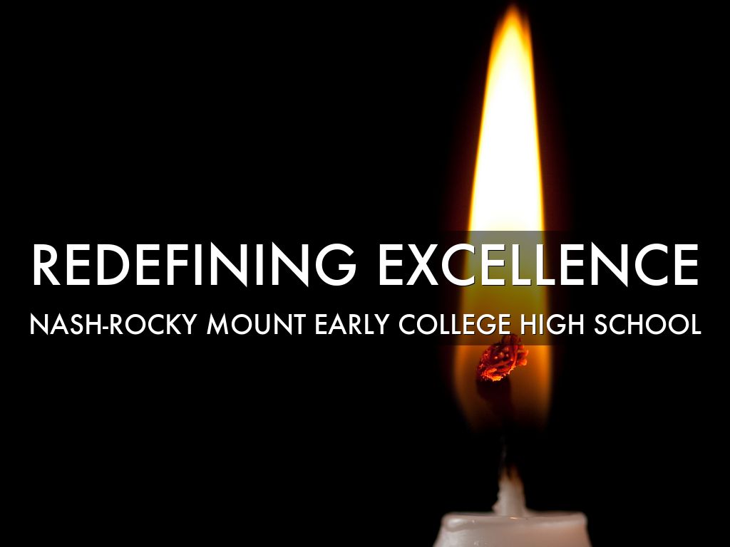 October 2015 Redefining Excellence