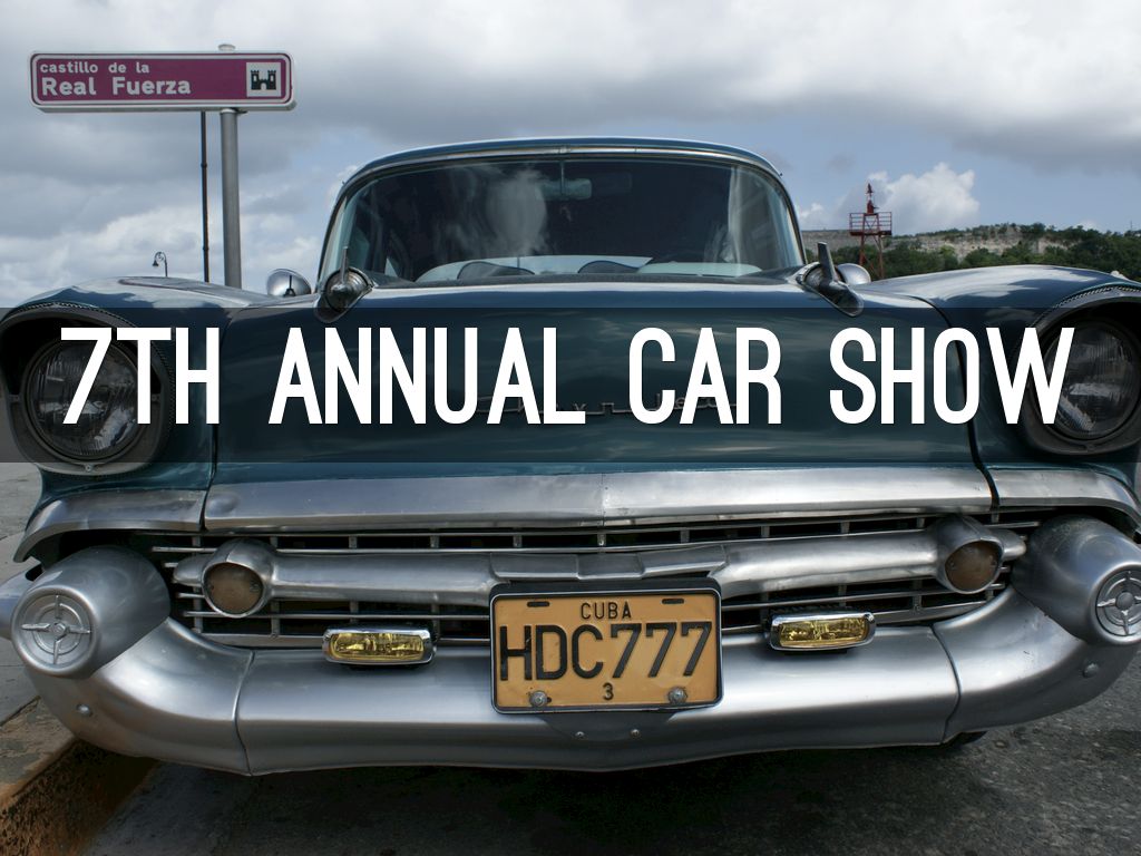 7th annual car show