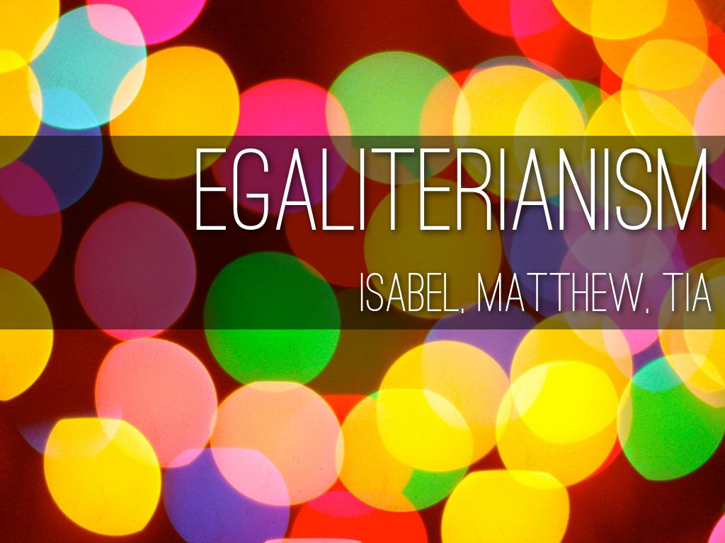 Egaliterianism