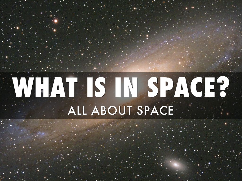 What Is In Space by Sarah Trevena
