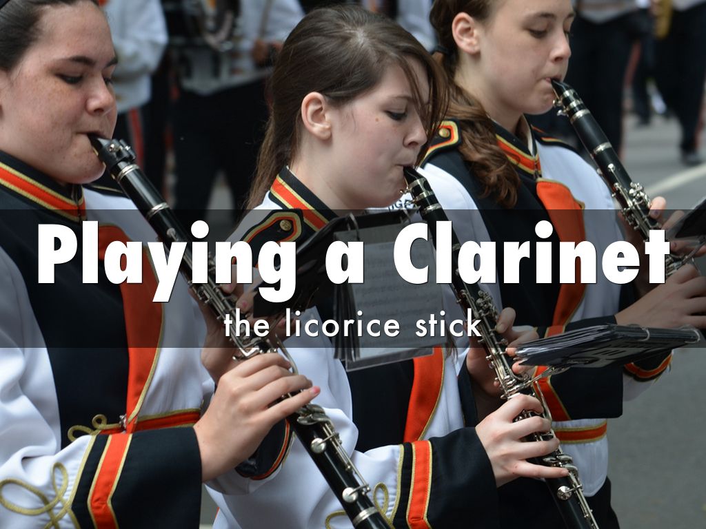 Playing a Clarinet