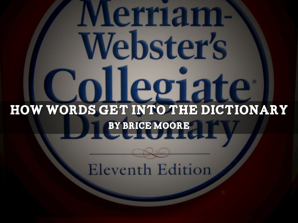 Copy of Etymology by Brice Moore