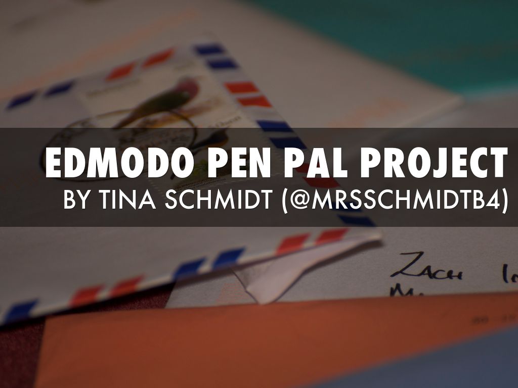 Edmodo Pen Pal Project