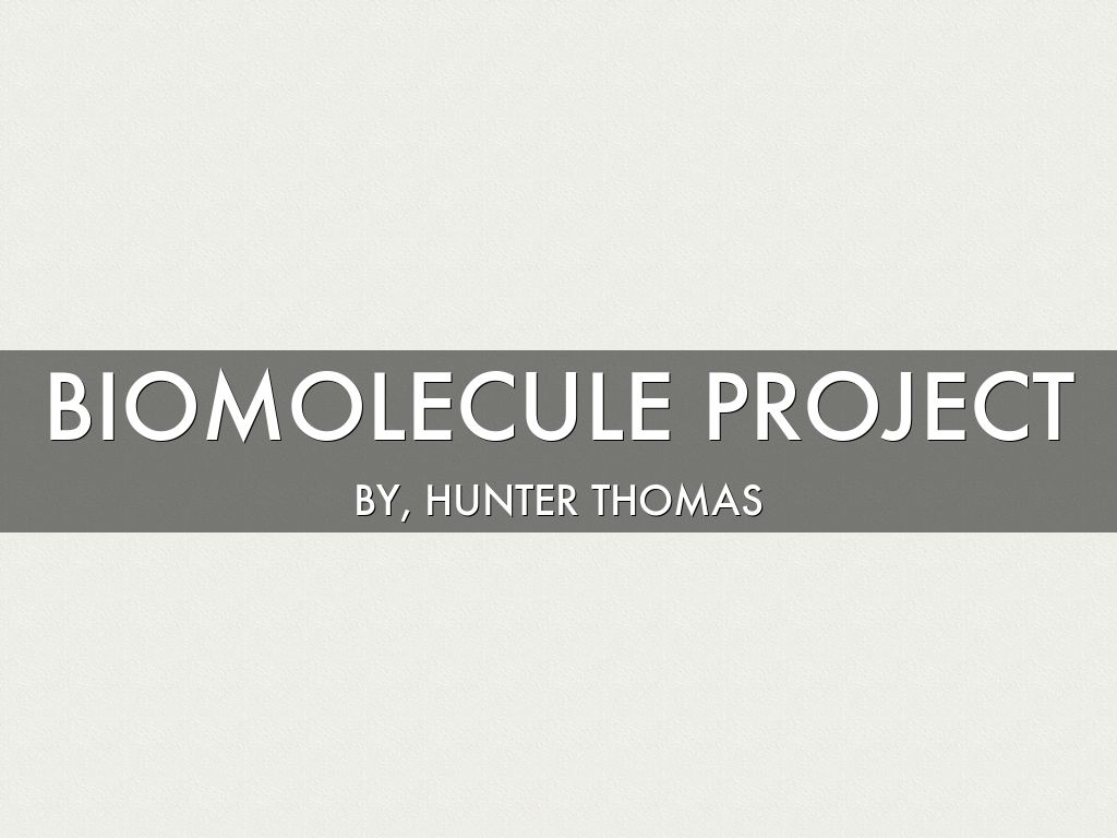 Biomolecule Project