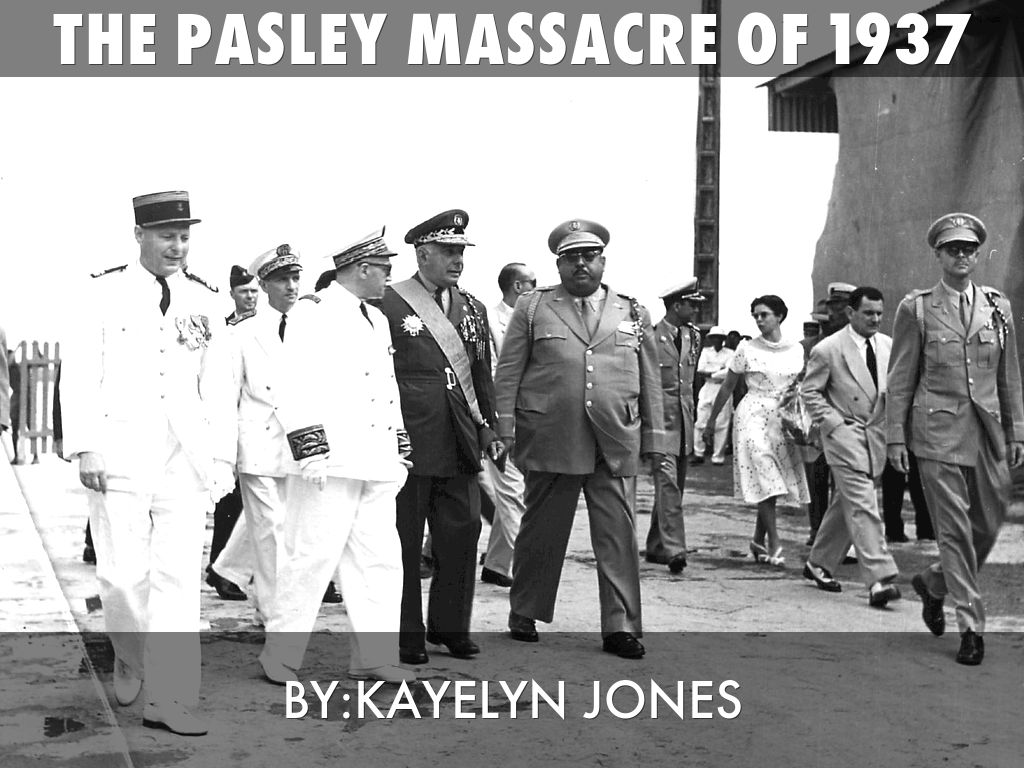 THE PASLEY MASSACRE OF 1937