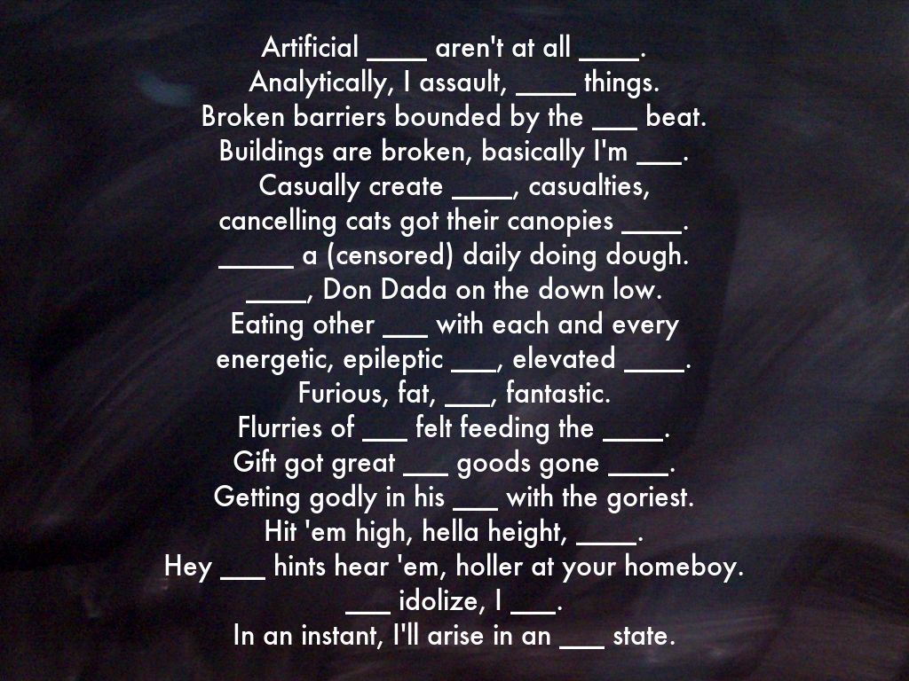Alphabet Aerobics It Features Gift Of Gab Tearing Up A Simple Beat 