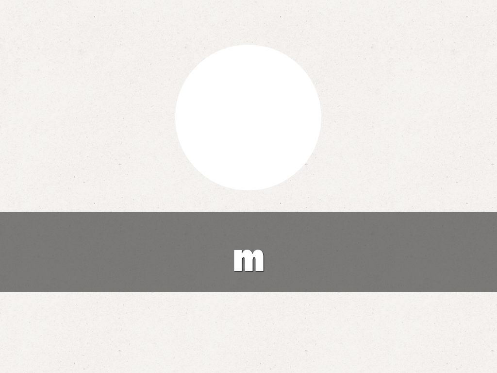 m