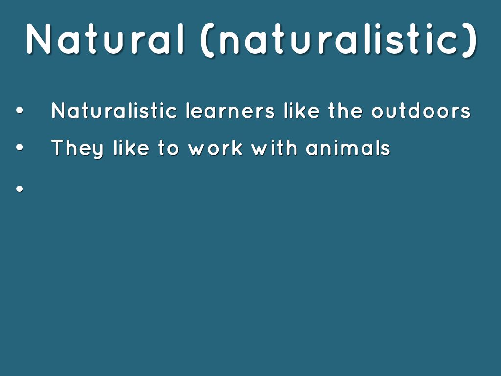 Learning Styles by 1020503