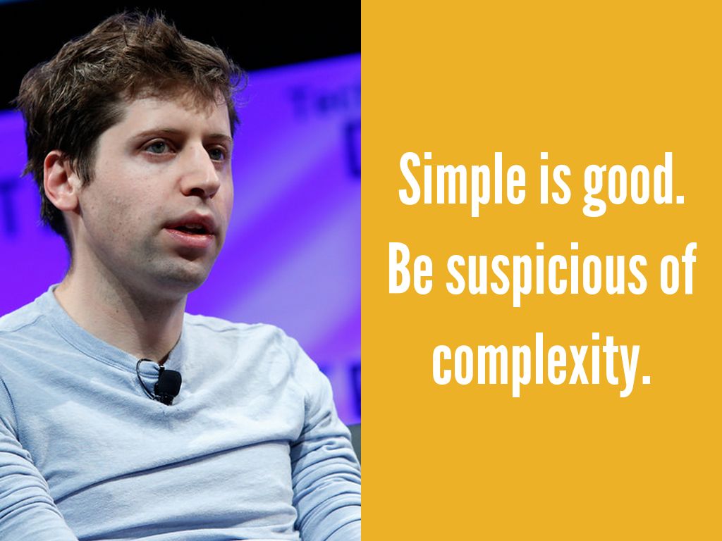 Quotable quote: Simple