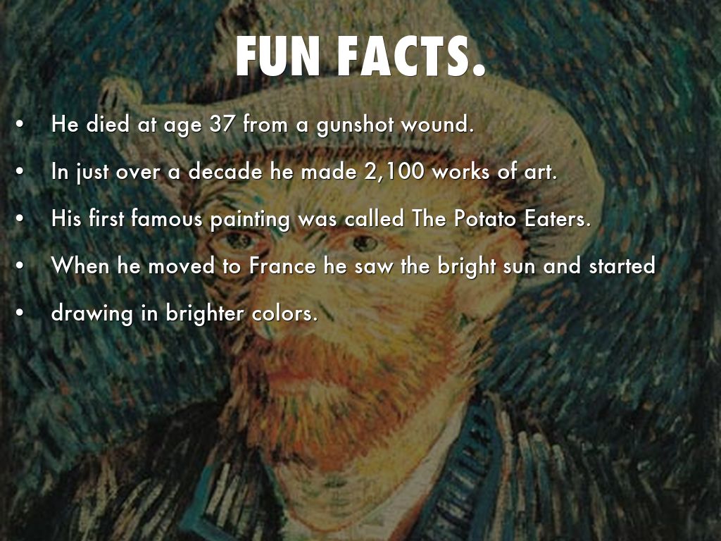 short essay about vincent van gogh