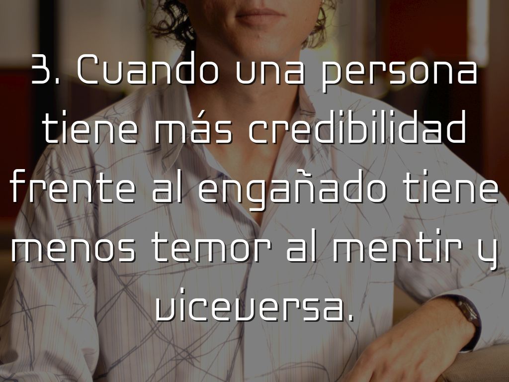 Teoría Interpersonal del Engaño by gabyzf23