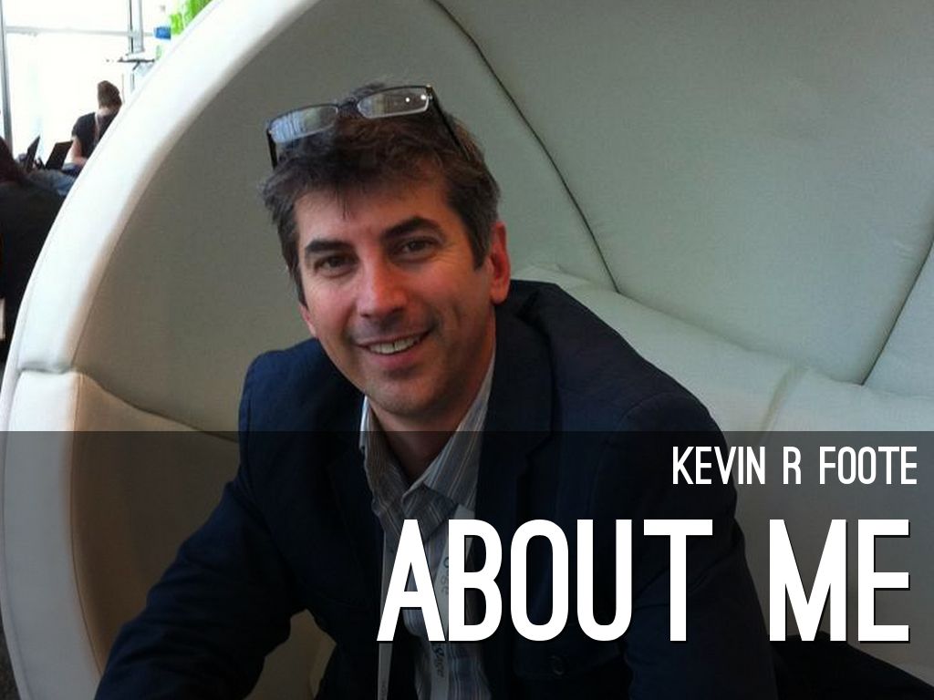 about me | kevin r foote