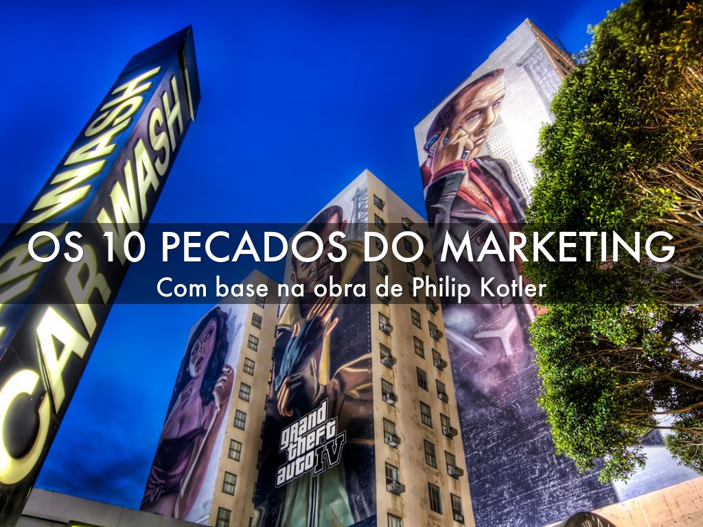 Os 10 pecados do marketing