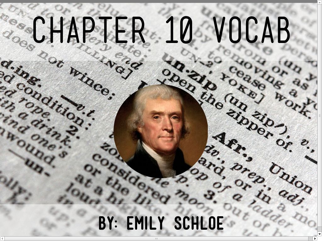 Chapter 10 Vocad S.S.