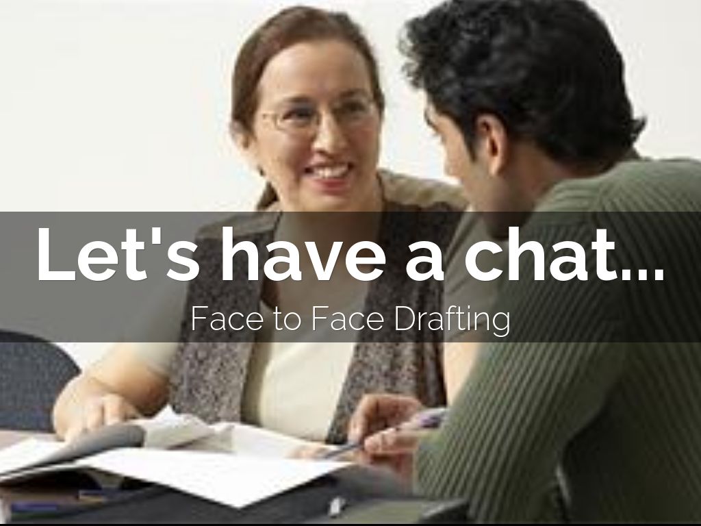 Let's have a chat...