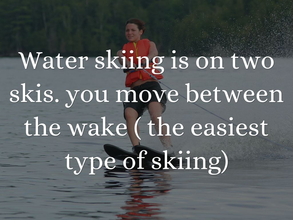 Water Skiing by Nicole Alina