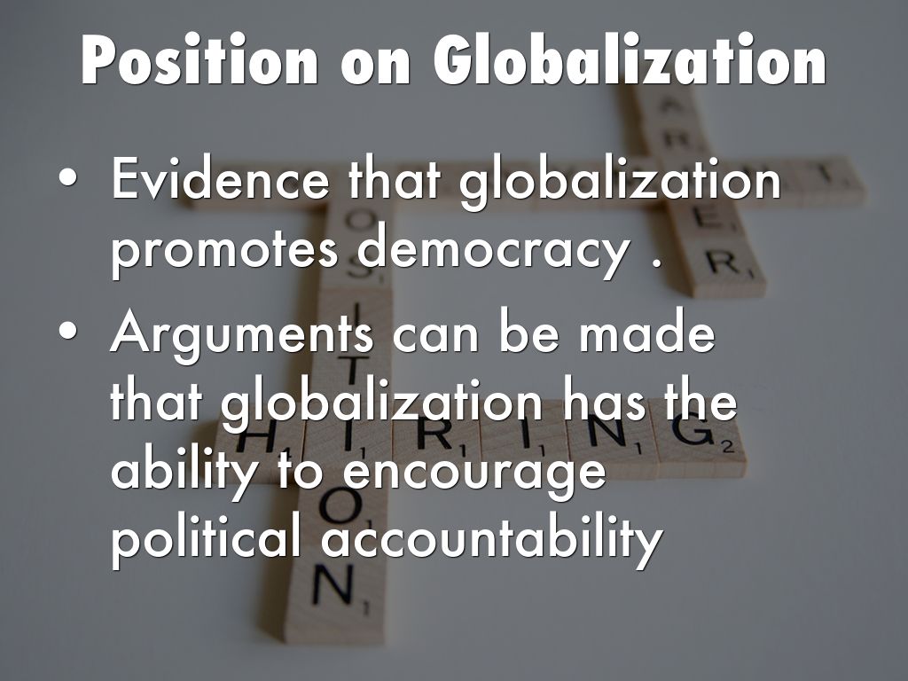 Globalization affects on Democracy by drekad1