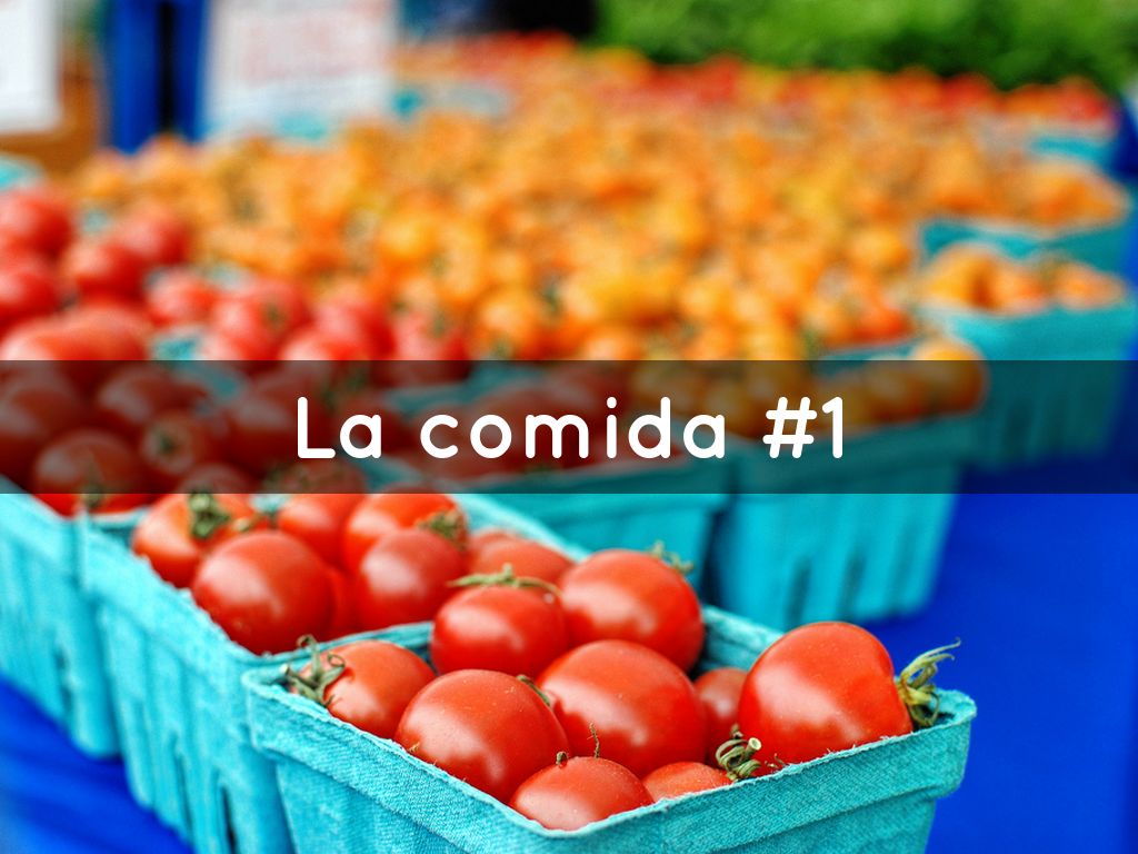 La comida  #1