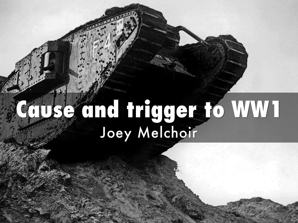 Cause and trigger to WW1 by 770645