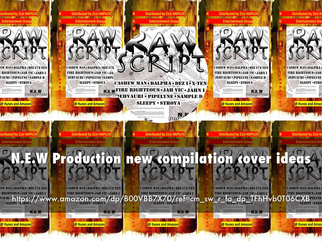 N.E.W Production albums / ep projects songs and artistes compilation covers artworks ideas