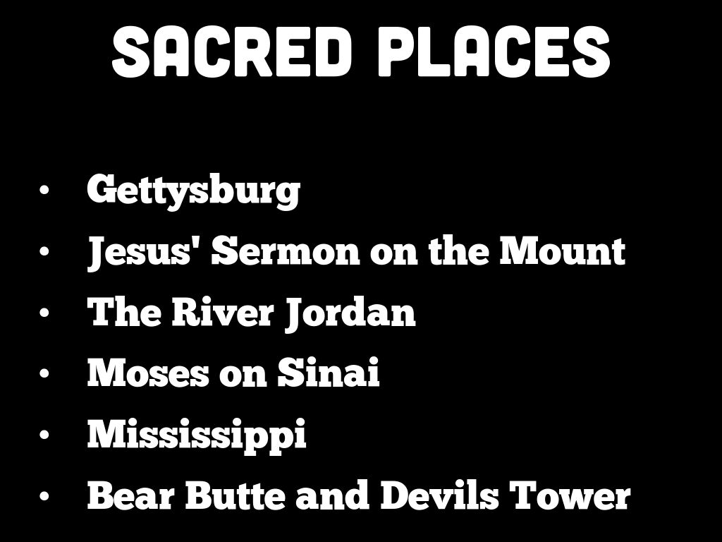 Sacred Place by Brendan Dowd