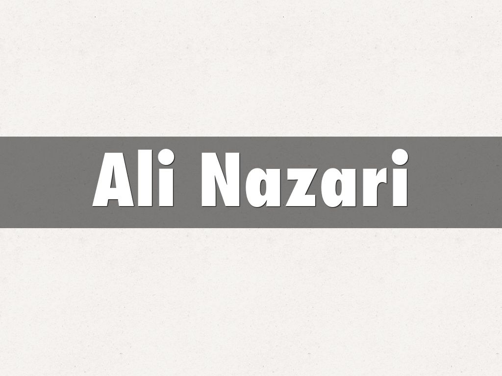Ali Nazari