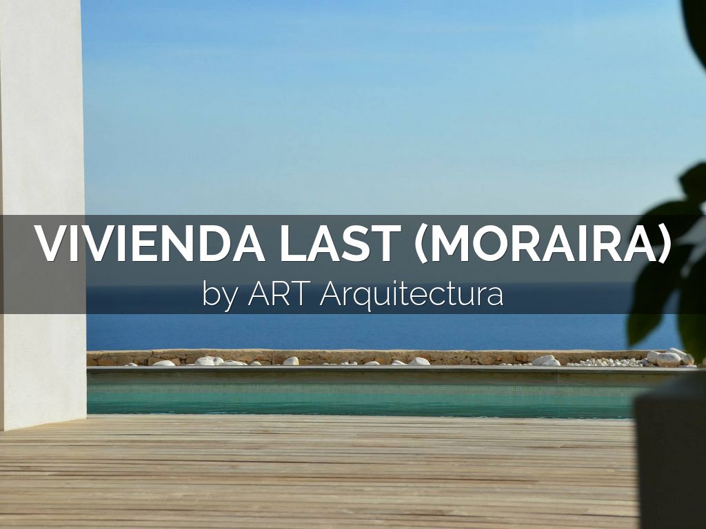 vivienda Last (moraira)