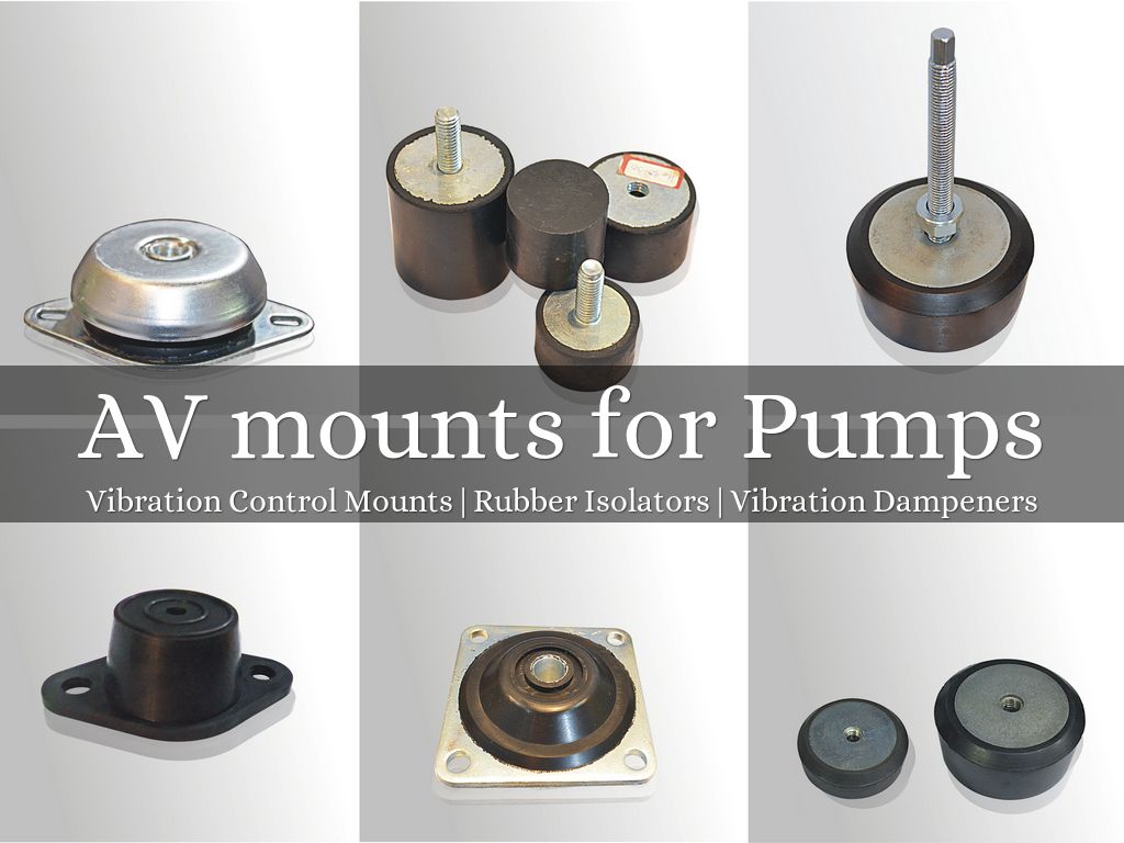 AV mounts for Pumps
