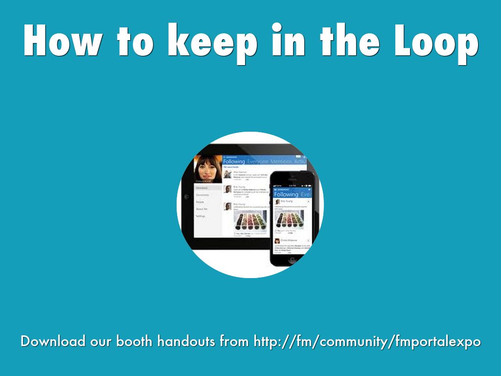 How to keep in the Loop by simlew2001