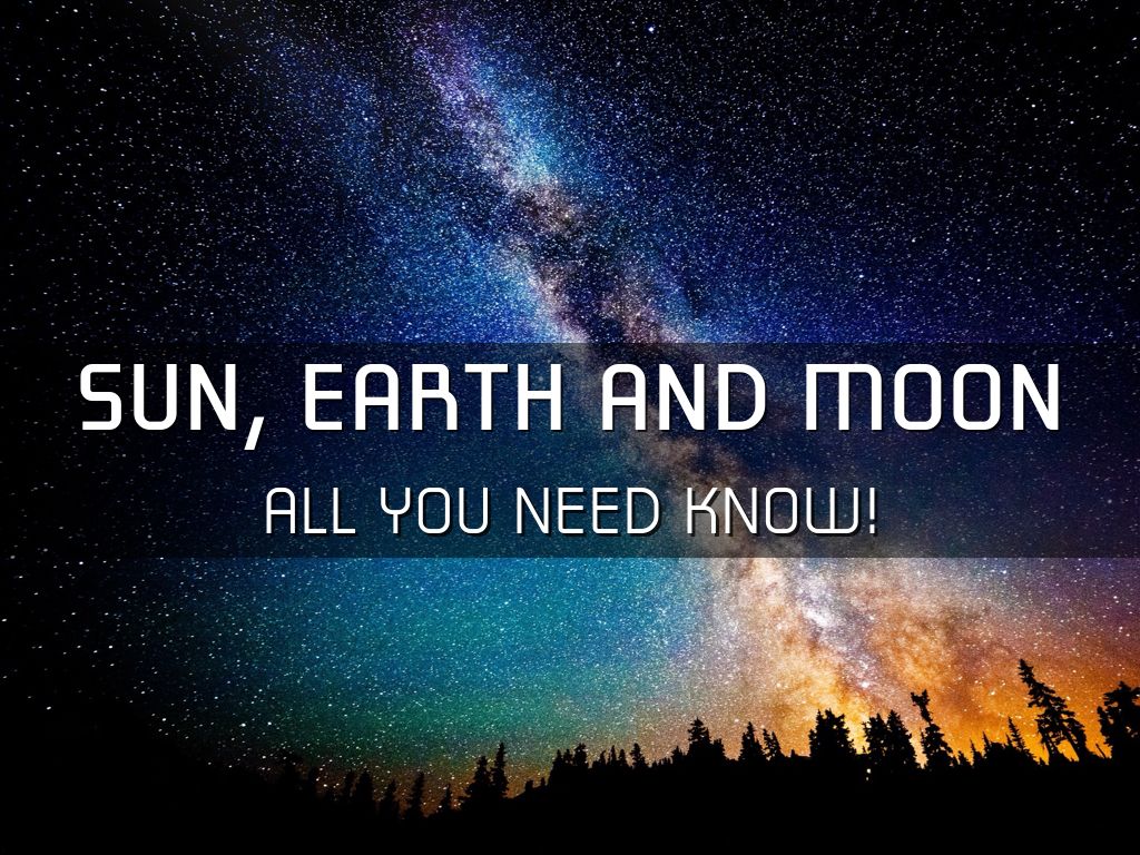 Copy of Sun, earth, moon