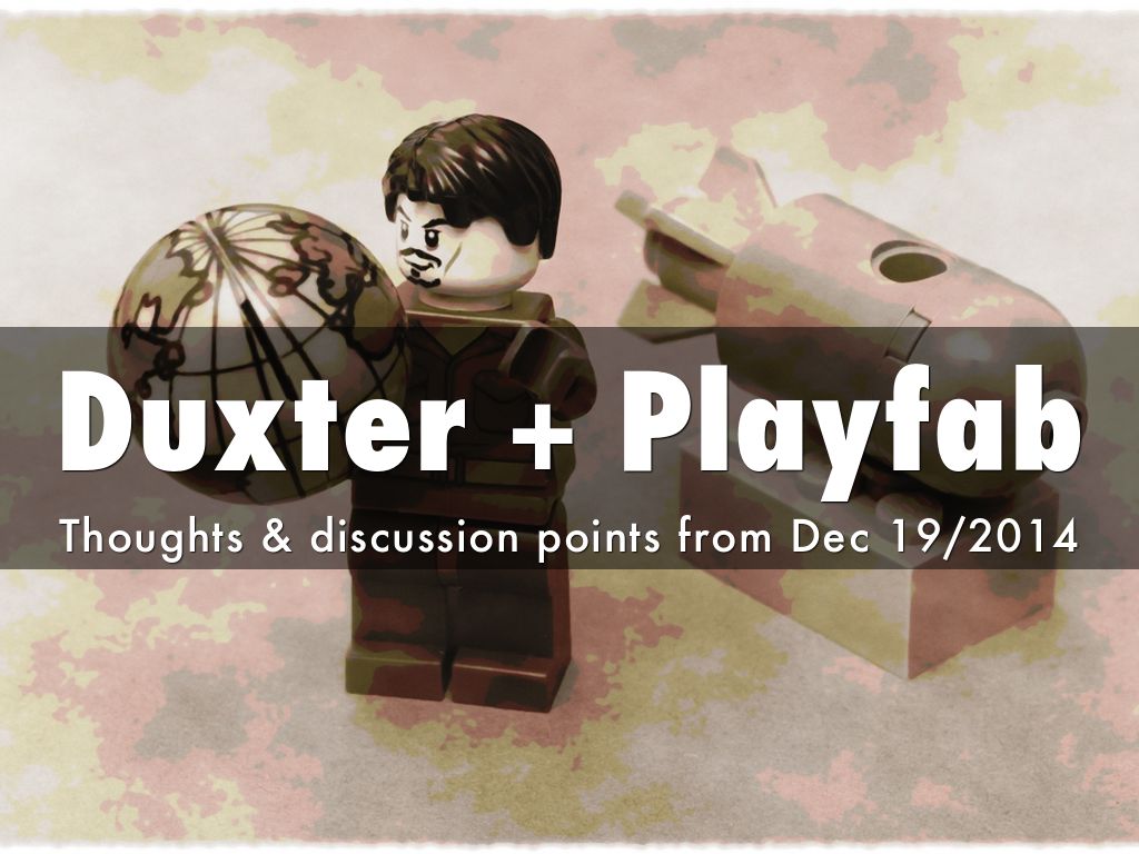 Duxter + Playfab 12/19