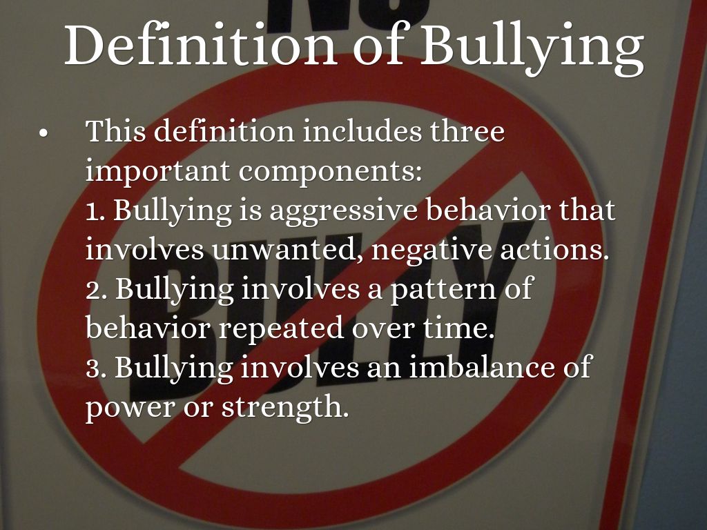 bully definition