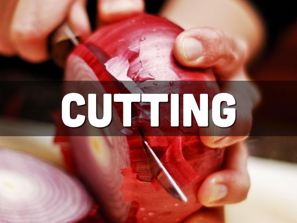 cutting and preparation terms key