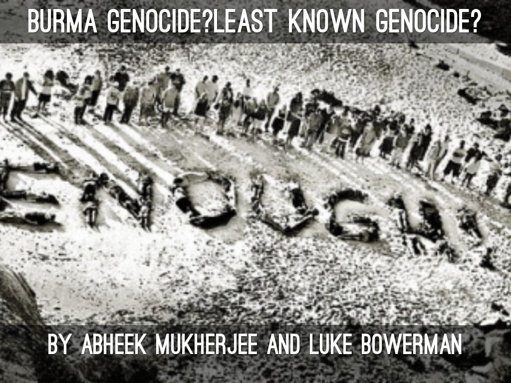 Global Inform Myanmar Genocide by vghy89