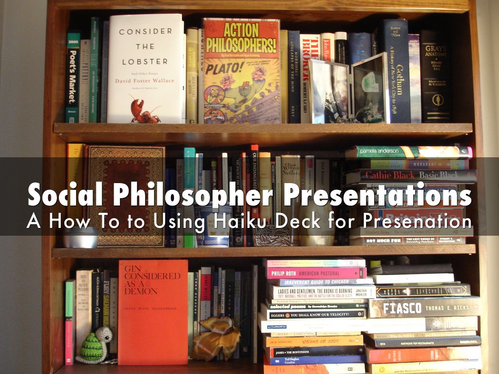 Social Philosopher Presentations