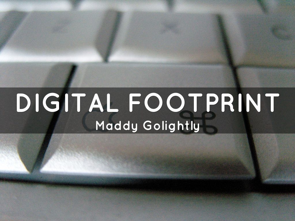 Digital footprint