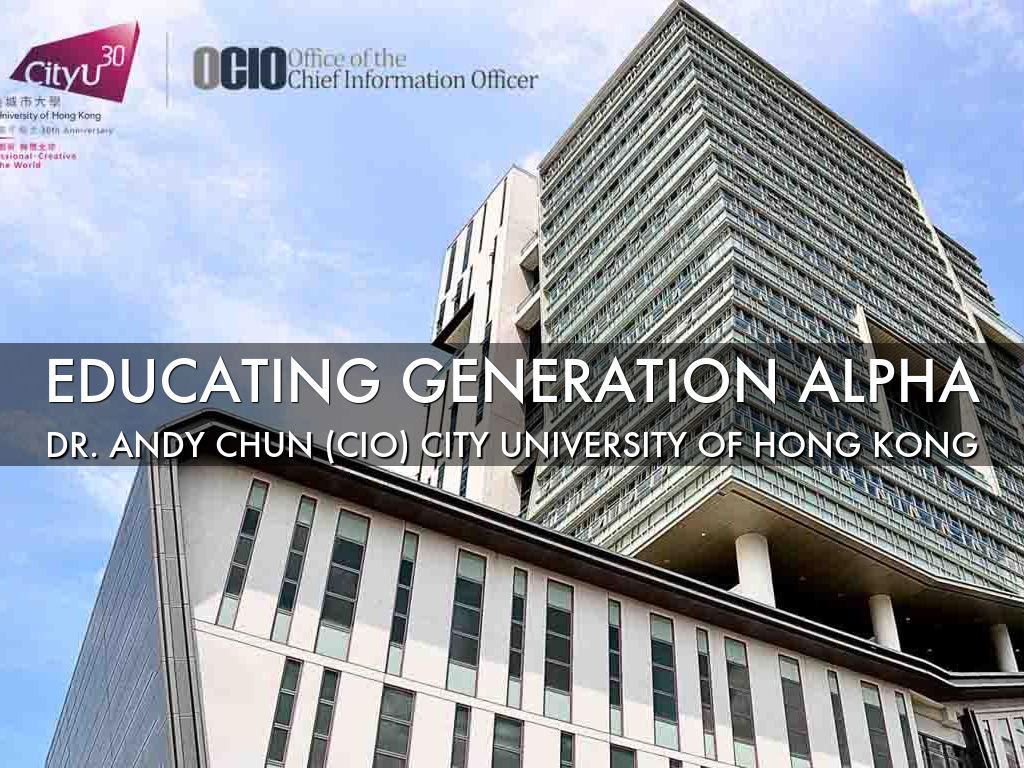 Educating Generation Alpha