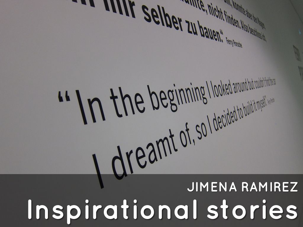 Insirational Stories