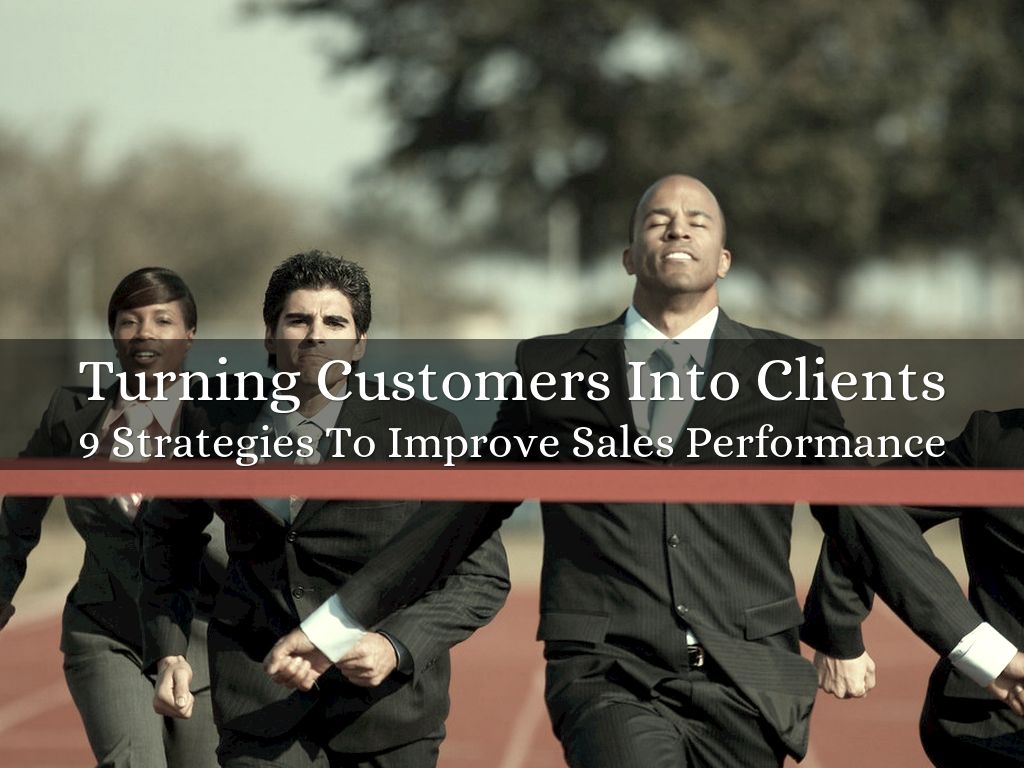 Turning Customers Into Clients