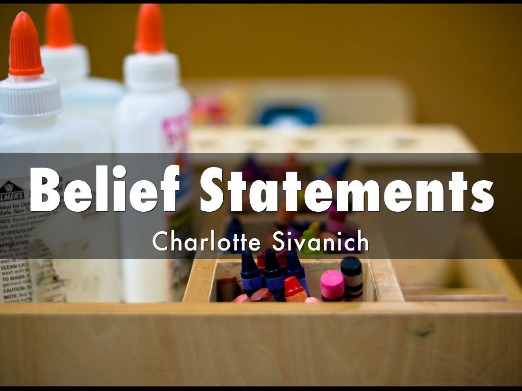 Belief Statements