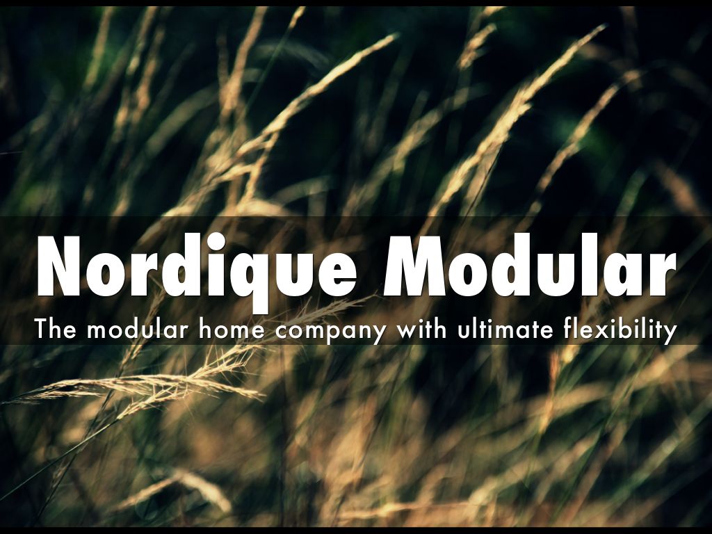 Nordique Modular