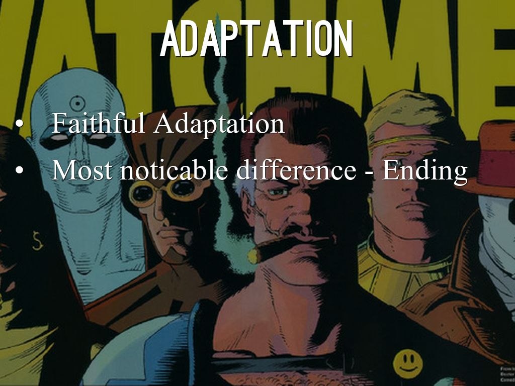 Watchmen Presentation by Esteban Smith