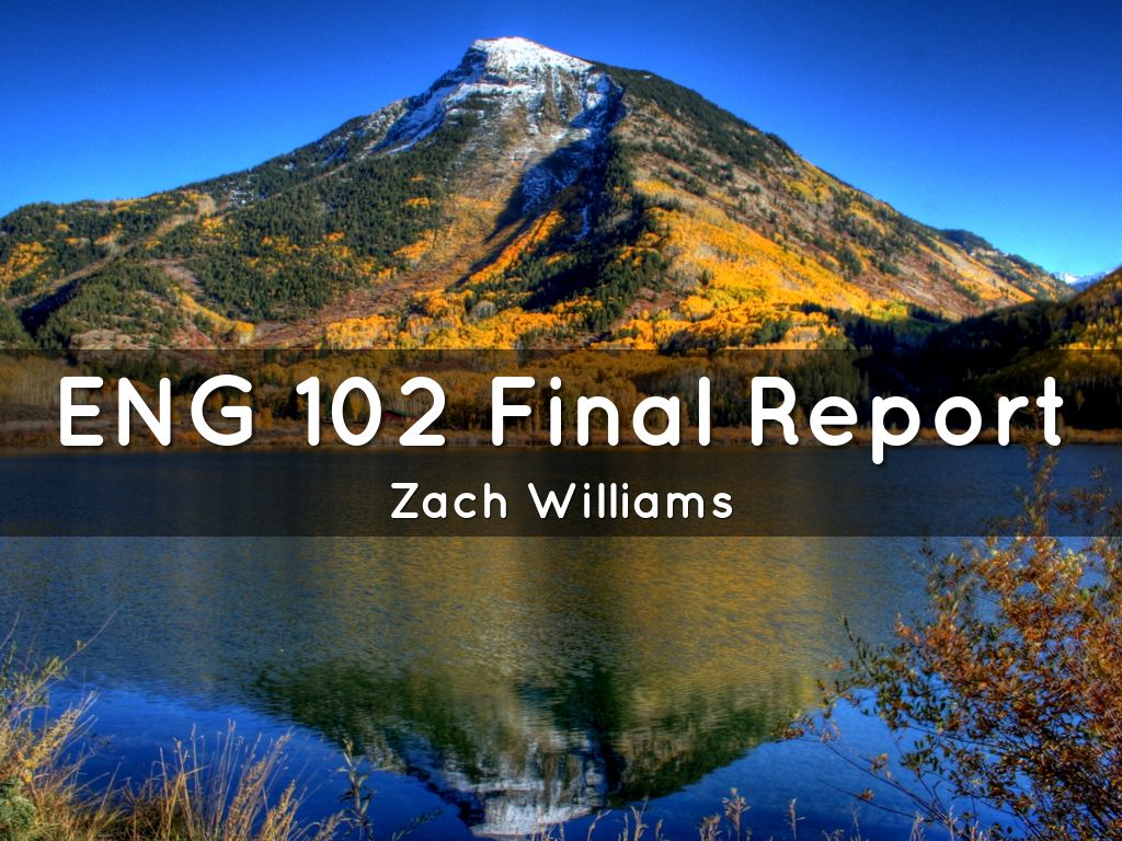 ENG 102 Final Report