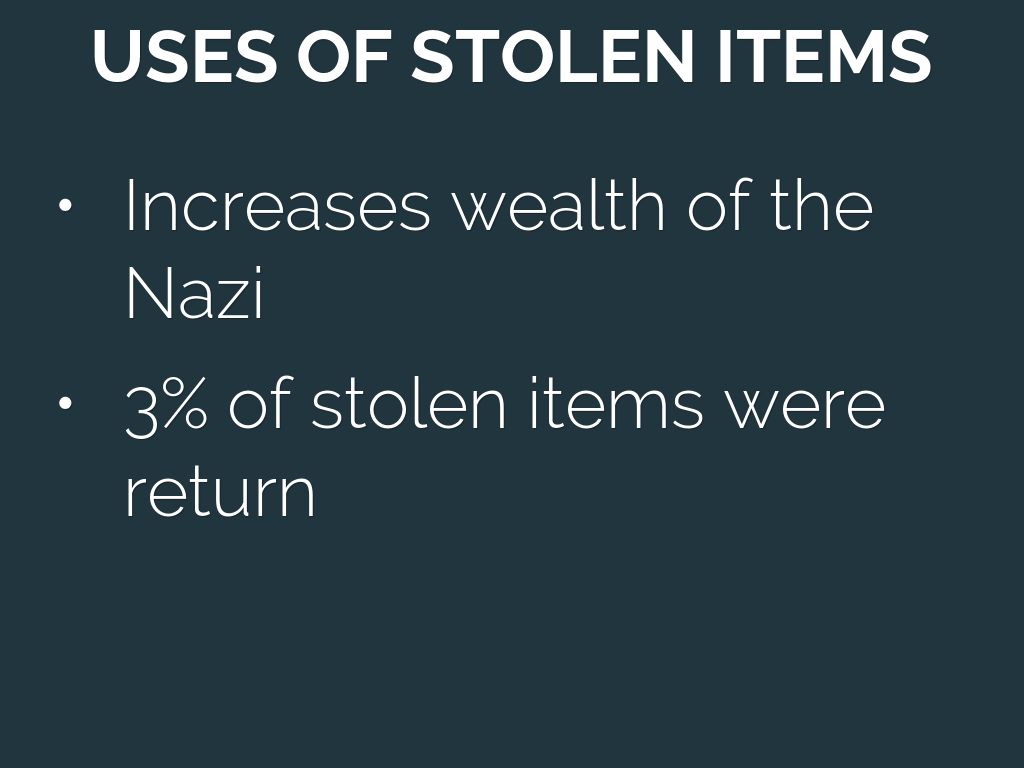 STOLEN PROPERTY by Uriel Garcia