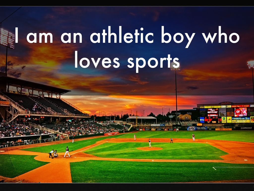 I am an athletic boy who loves sports by thorvath